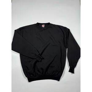 Bomark Black Crewneck Sweatshirt Made in USA Adult XL Blank